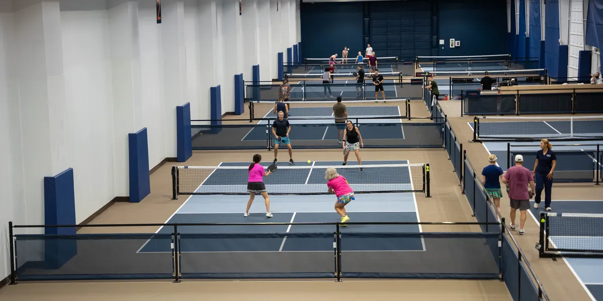 Casa Pickle indoor pickleball courts